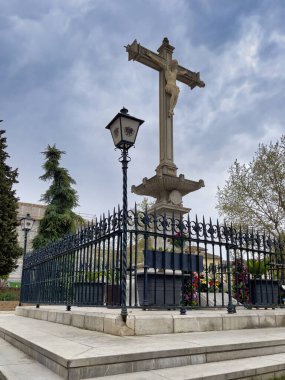 Granada, İspanya, 04-11-2022. İyilik İsa 1640 yılında komşular tarafından inşa edildi..