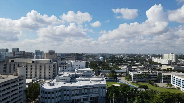 Güneşli Bir Günde Miami Florida Nın Güzel Manzarası — Stok fotoğraf