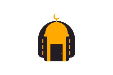 Ramadhan için bir İslami simgenin vektör çizimi