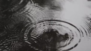 Sudaki dalgalanmalara yakın çekim