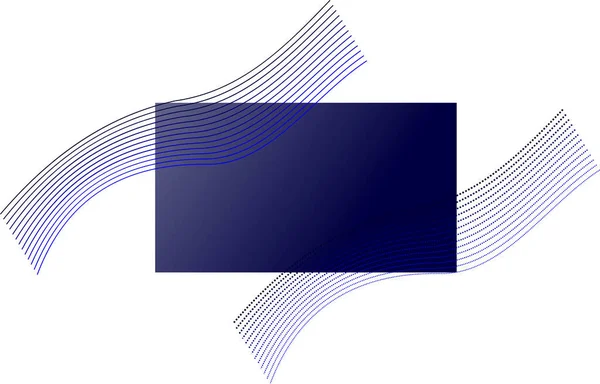 波状のパターンを持つ紫色の背景 — ストックベクタ