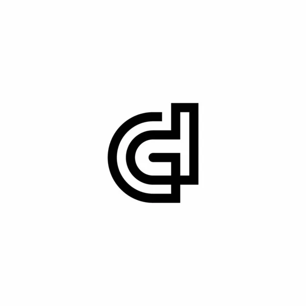 Logo Einfach Elegant Fühlen — Stockvektor