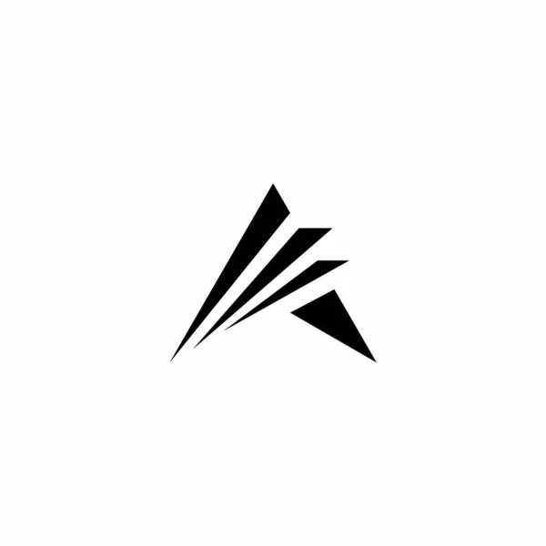 Logo Art Simple Élégant — Image vectorielle