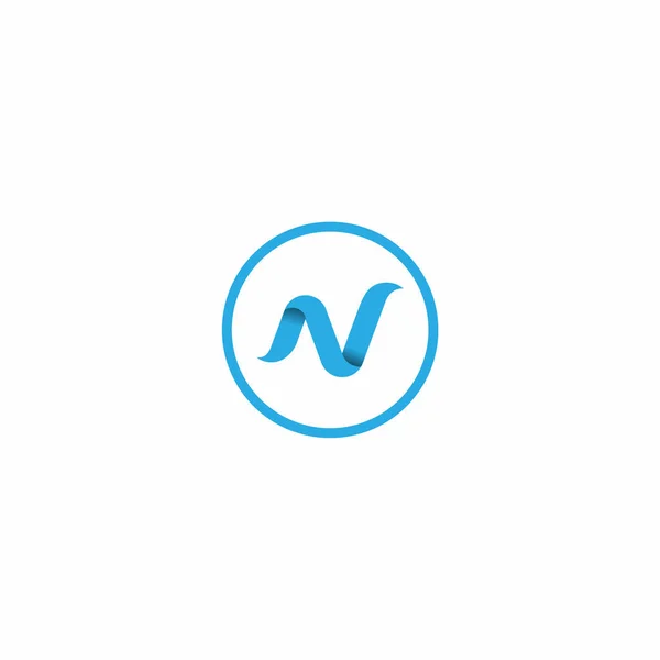 Logo Nuances Eenvoudig Elegant — Stockvector
