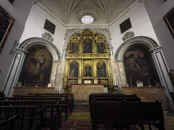Γρανάδα Ισπανία 2022 Εικόνα Στον Καθεδρικό Ναό Της Γρανάδας Παρεκκλήσι — Φωτογραφία Αρχείου