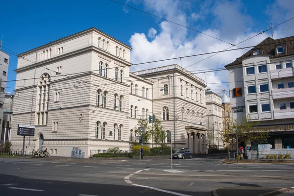 Budynek Sądu Powiatowego Miasta Bonn Zwany Landgericht Historyczne — Zdjęcie stockowe