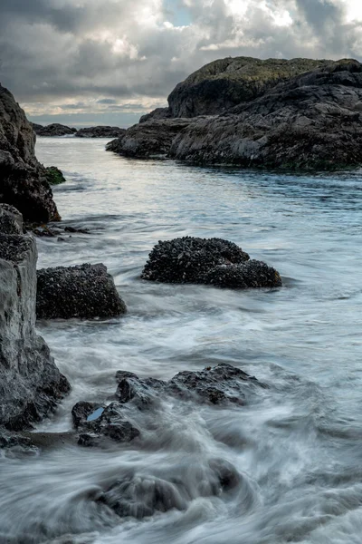Een Prachtig Landschap Van Het South Beach Wickaninnish Beach Tofino — Stockfoto