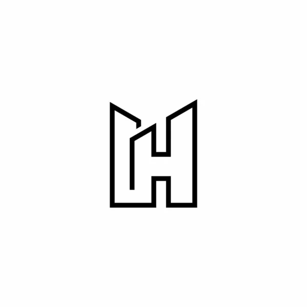 Logo Design Bâtiment — Image vectorielle
