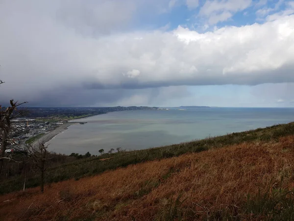 Una Vista Panorámica Lago Irlanda Día Nublado —  Fotos de Stock