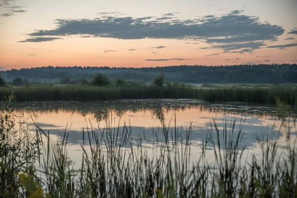 Вид Воздуха Красивое Море Закате — стоковое фото