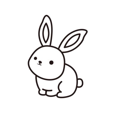 Siyah ve Beyaz Renkli Logo Moda Vektörü İllüstrasyonu