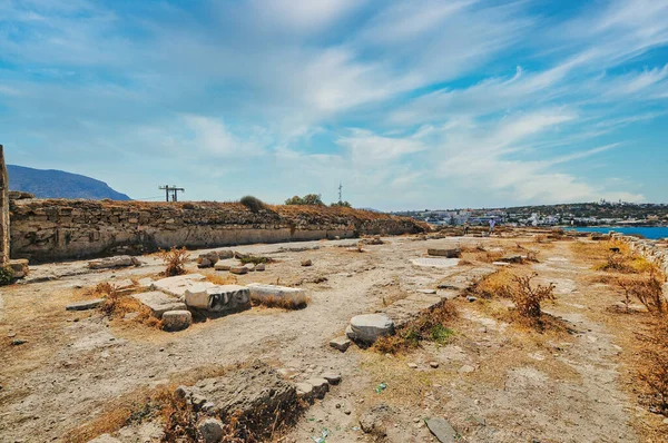 Arheological Place Hersonisos Town — Stock Photo, Image