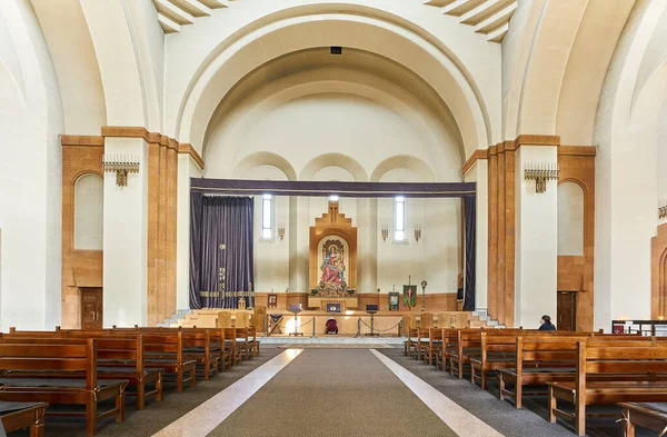 Interno Della Chiesa Santa Croce Arabkir Erevan Armenia — Foto Stock
