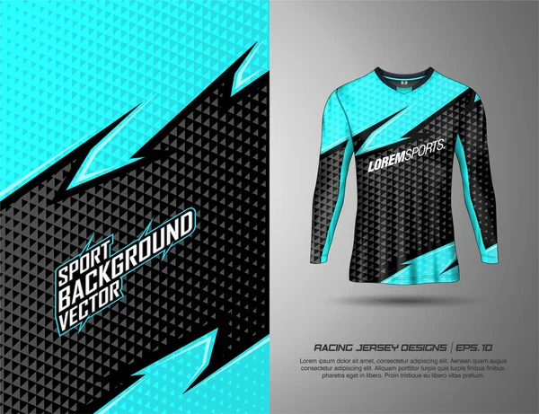 Tshirt Abstrakt Grunge Bakgrund För Extrem Sport Jersey Team Motocross — Stock vektor