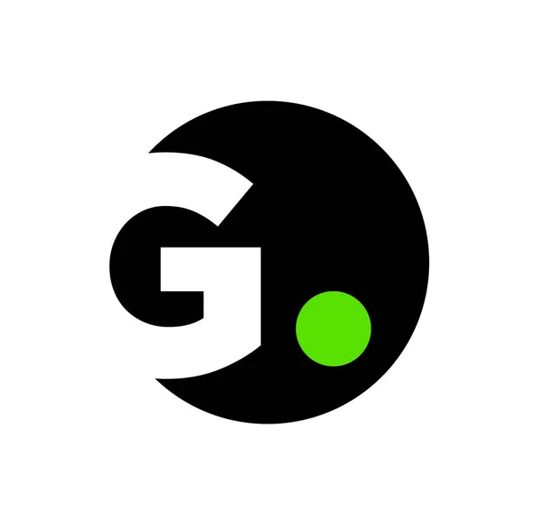 Ein Vektor Eines Logos Auf Weißem Hintergrund — Stockvektor