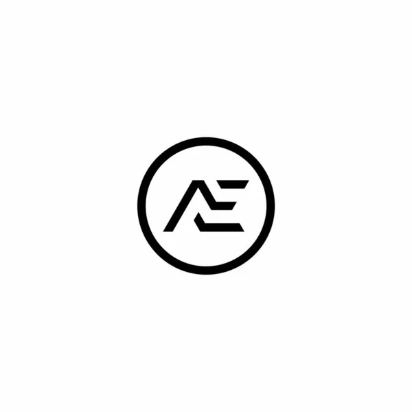Logo Simple Sensación Elegante Arte — Vector de stock