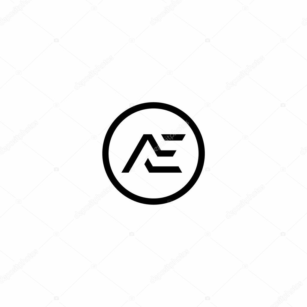 AE logo simple elegant feel art