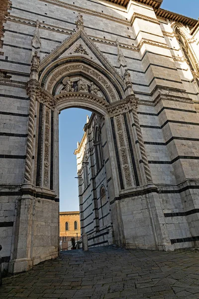 Cathédrale Historique Sienne Toscane Italie — Photo