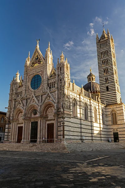이탈리아 투스카니에 역사적 시에나 대성당 — 스톡 사진