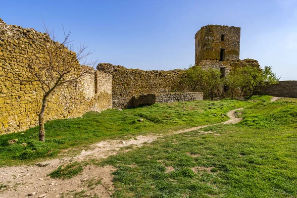 Ruinerna Enisala Fästning Dobruja Rumänien — Stockfoto
