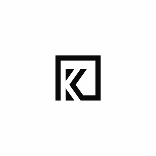 Logotyp Enkel Elegant Känsla — Stock vektor