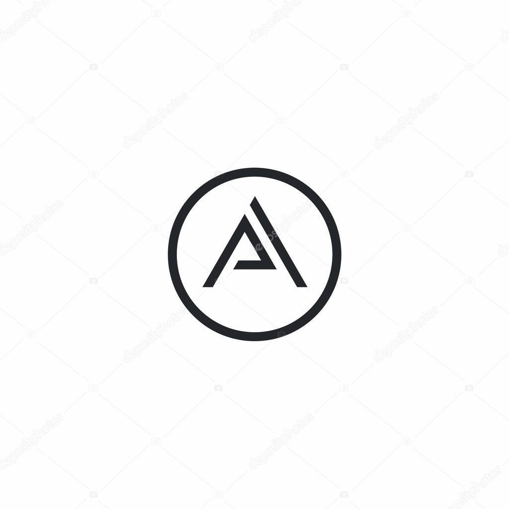 AP logo simple elegant feel