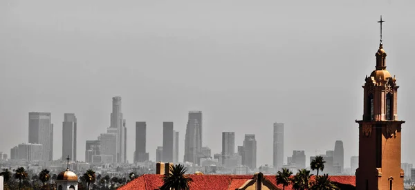 Budynek Architektoniczny Los Angeles — Zdjęcie stockowe