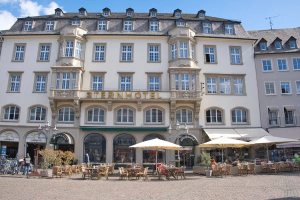 Das Berühmte Hotel Sternhotel Der Bonner Innenstadt Neben Dem Marktplatz — Stockfoto