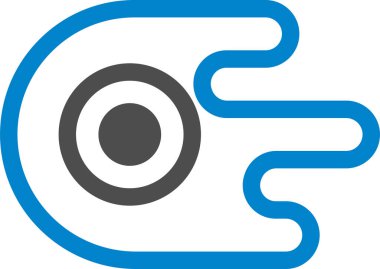 EO logo şablonunun bir vektör illüstrasyonu