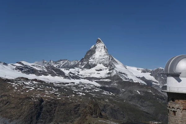 Matterhorn Seen Gornergrad — Stock Photo, Image
