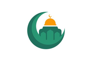 Ramadhan için bir İslami simgenin vektör çizimi