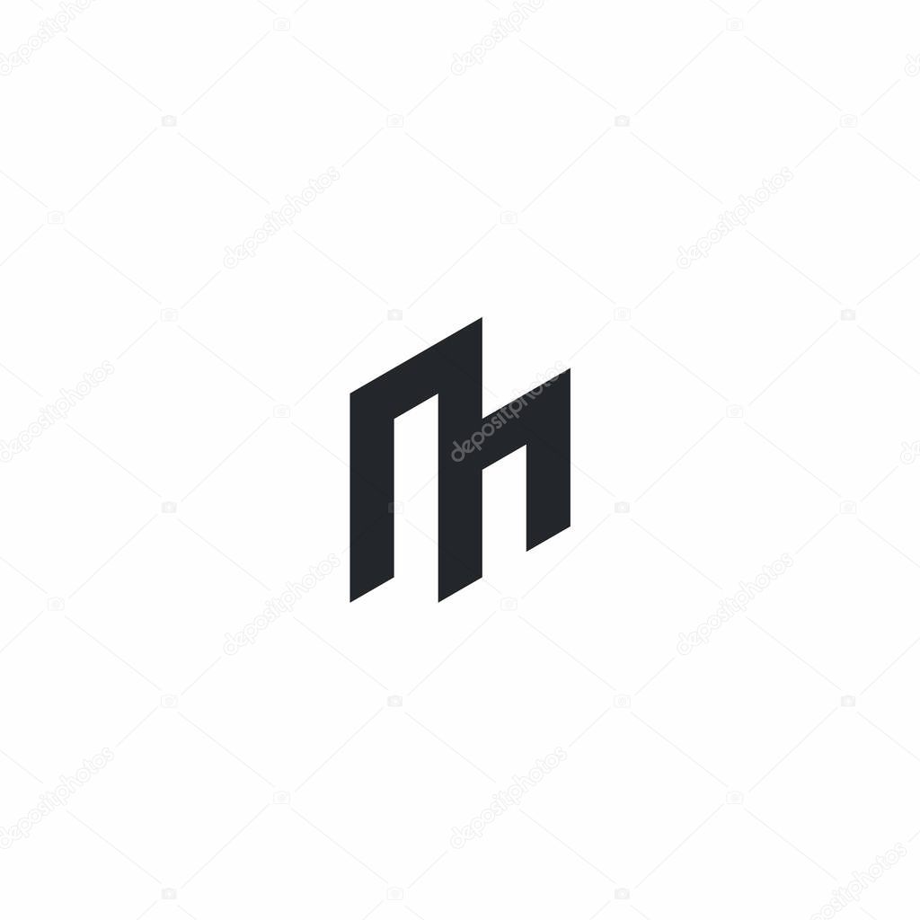 M logo with simple elegant nuance
