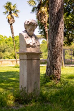 Villa Broghese Roma İtalya heykeli