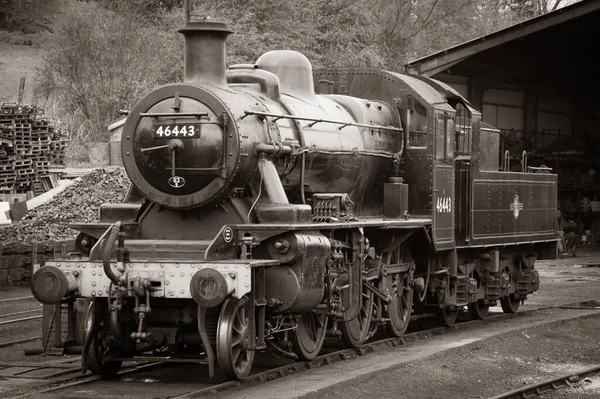 Buhar Makinesi Didcot Demiryolu Vintage — Stok fotoğraf