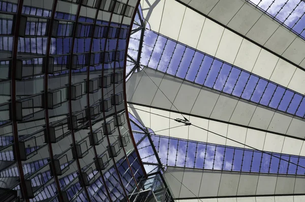 Taket För Sony Center Potsdamer Platz Berlin Tyskland — Stockfoto