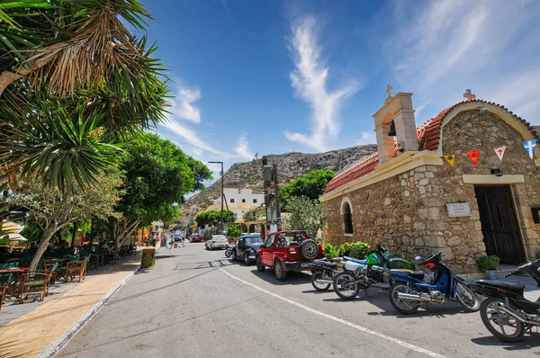 Orthodox Church Matala Crete Island Greece — Stock Photo, Image