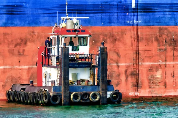Barco Puerto Amsterdam —  Fotos de Stock