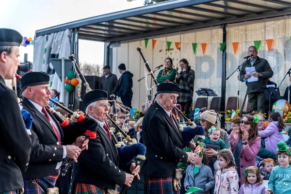 Dublin Irland März Parade Zum Patrick Day Dublin Irland März — Stockfoto