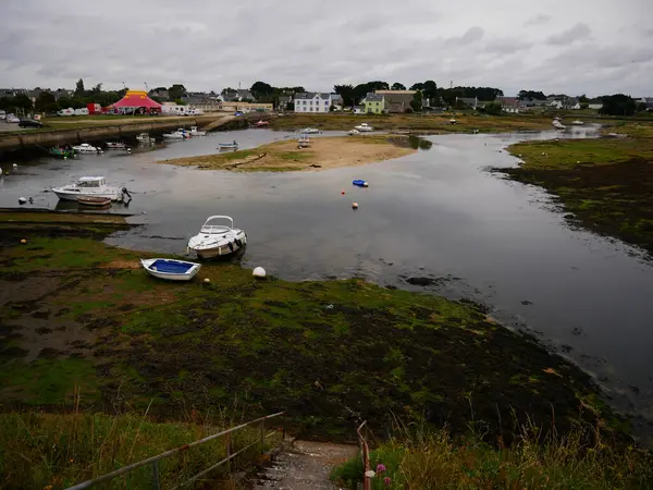 Beautiful View Small Port Brittany Northern France — Stock Photo, Image