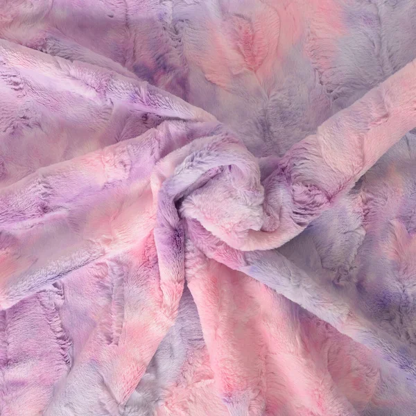 Měkká Textura Barevné Bavlněné Hedvábné Tkaniny Motiv Jednorožců — Stock fotografie