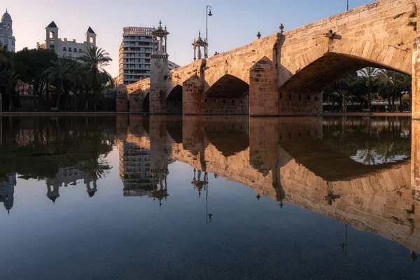 Beau Cliché Puente Del Mar Valence Espagne — Photo