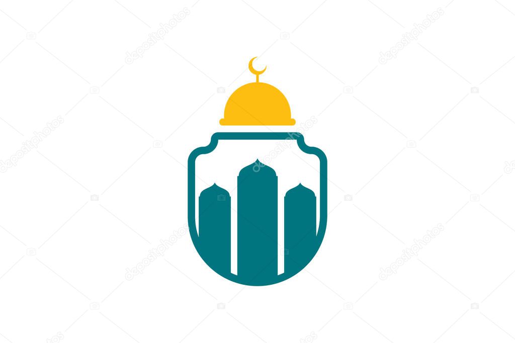 A vector illustration of an Islamic icon for Ramadhan