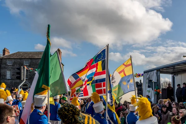 Dublin Irlandia Marca Parada Dnia Świętego Patryka Dublinie Marca 2022 — Zdjęcie stockowe