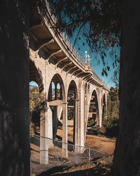 Los Angeles Bir Pasadena Colorado Köprüsü — Stok fotoğraf