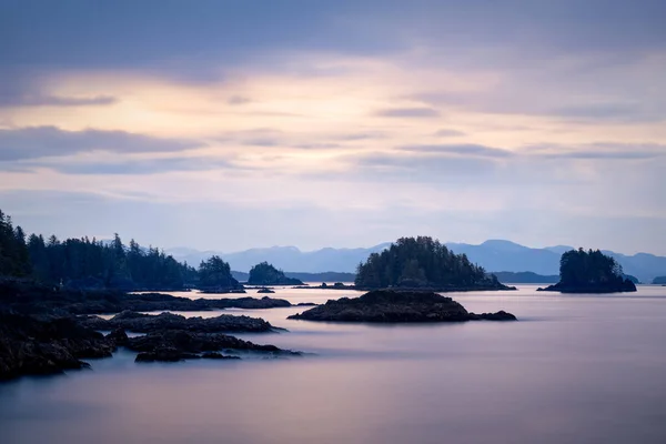 Vahşi Pasifik Patikası Ucluelet Kanada Dan Kırılmış Adaların Güzel Bir — Stok fotoğraf