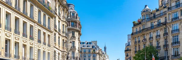 Παρίσι Όμορφα Κτίρια Στο 16Ο Διαμέρισμα Boulevard Beausejour Τον Πύργο — Φωτογραφία Αρχείου