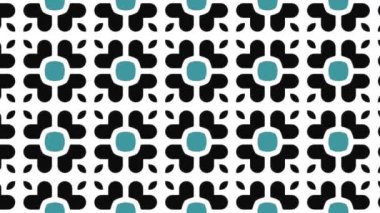 Çiçeksiz desenli döngü animasyonu. Sonsuz video arkaplanı. Dikey yineleme.