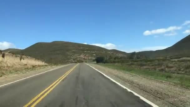 Timelapse Trafic Sur Route Près Comodoro Rivadavia Argentine — Video