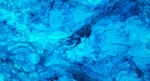 Arte Vectorial Abstracto Ondas Azules Perfecto Para Copyspace — Foto de Stock