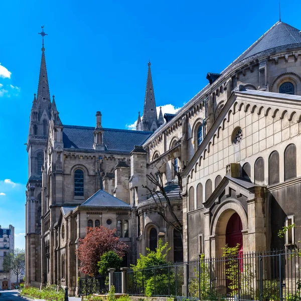 Paris Kirche Saint Ambroise Boulevard Voltaire Bezirk — Stockfoto